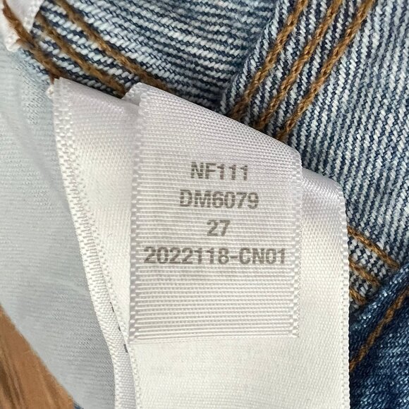 Madewell Perfect Vintage Straight Jean Carpenter Cargo Denim High Rise Workwear - Picture 8 of 13